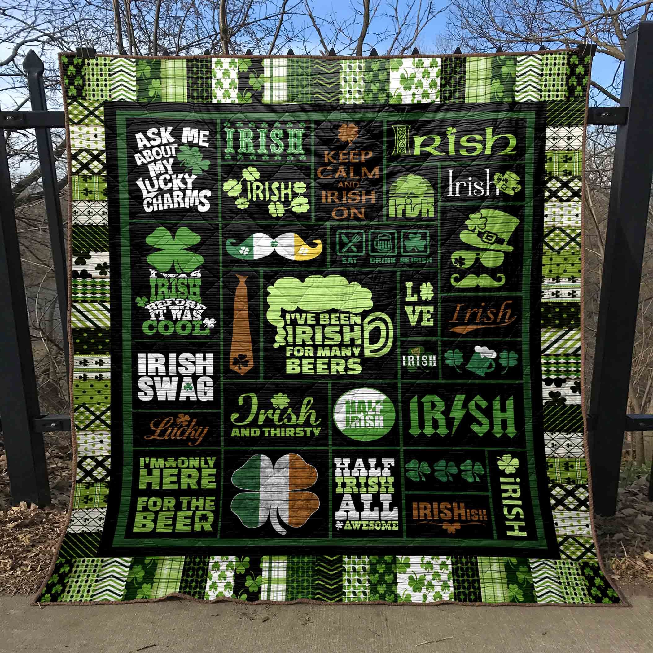 Irish For Many Beers PKT200634 Quilt Blanket