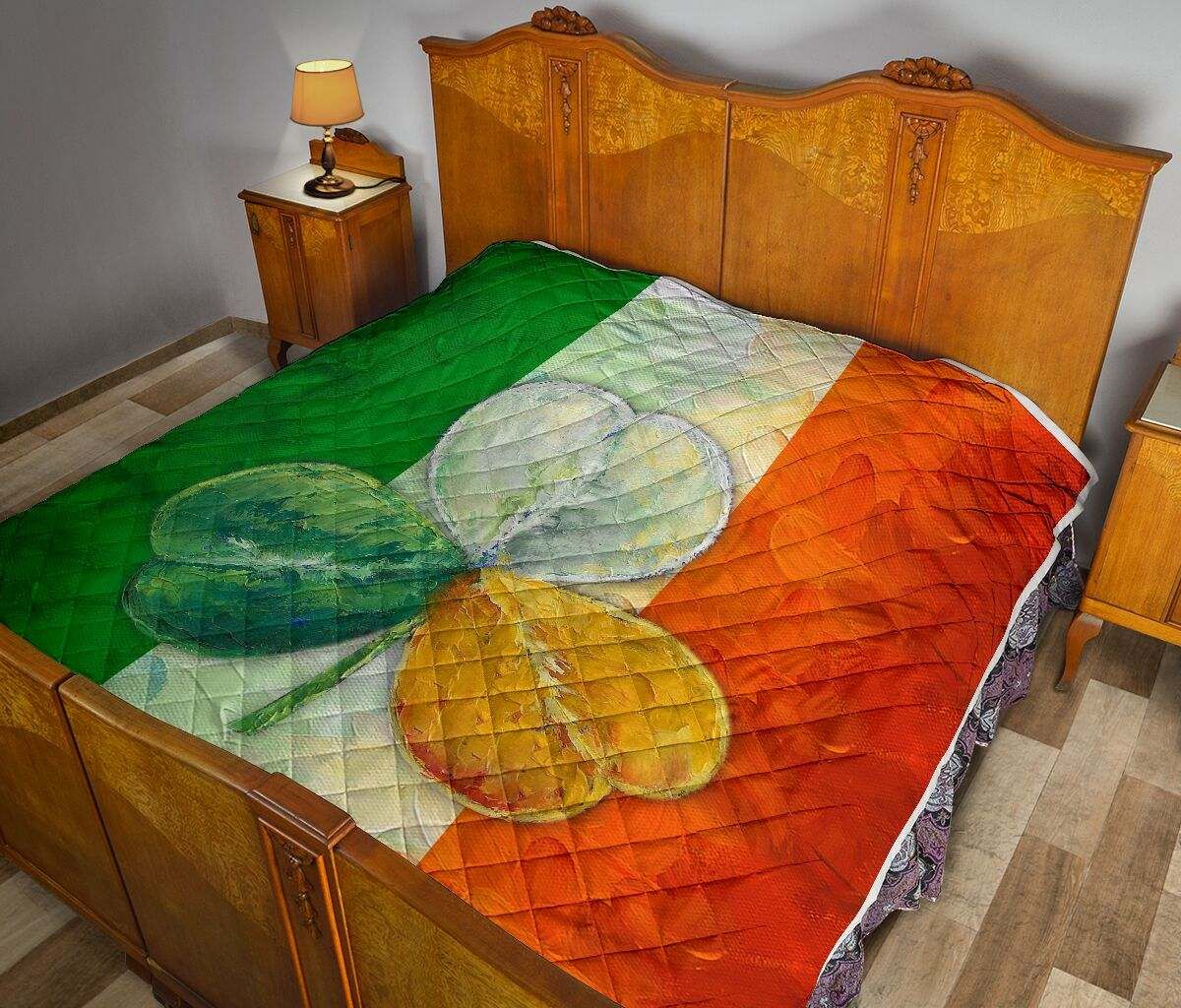 IRISH OIL PAINTING QUILT DHC281111428DD