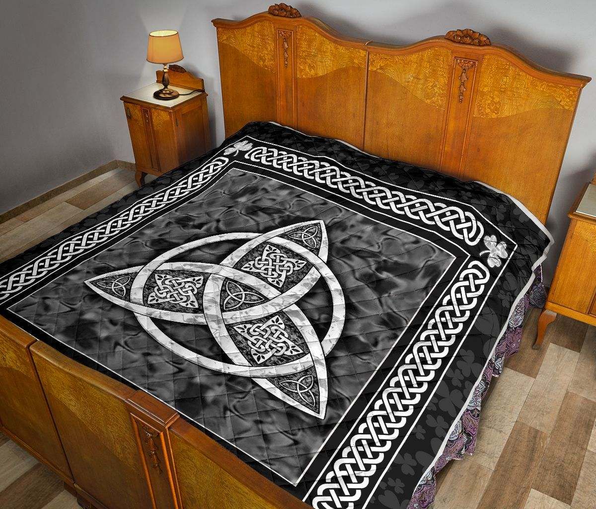 IRISH PROTECTION black and white – Quilt KD DHC281111410DD