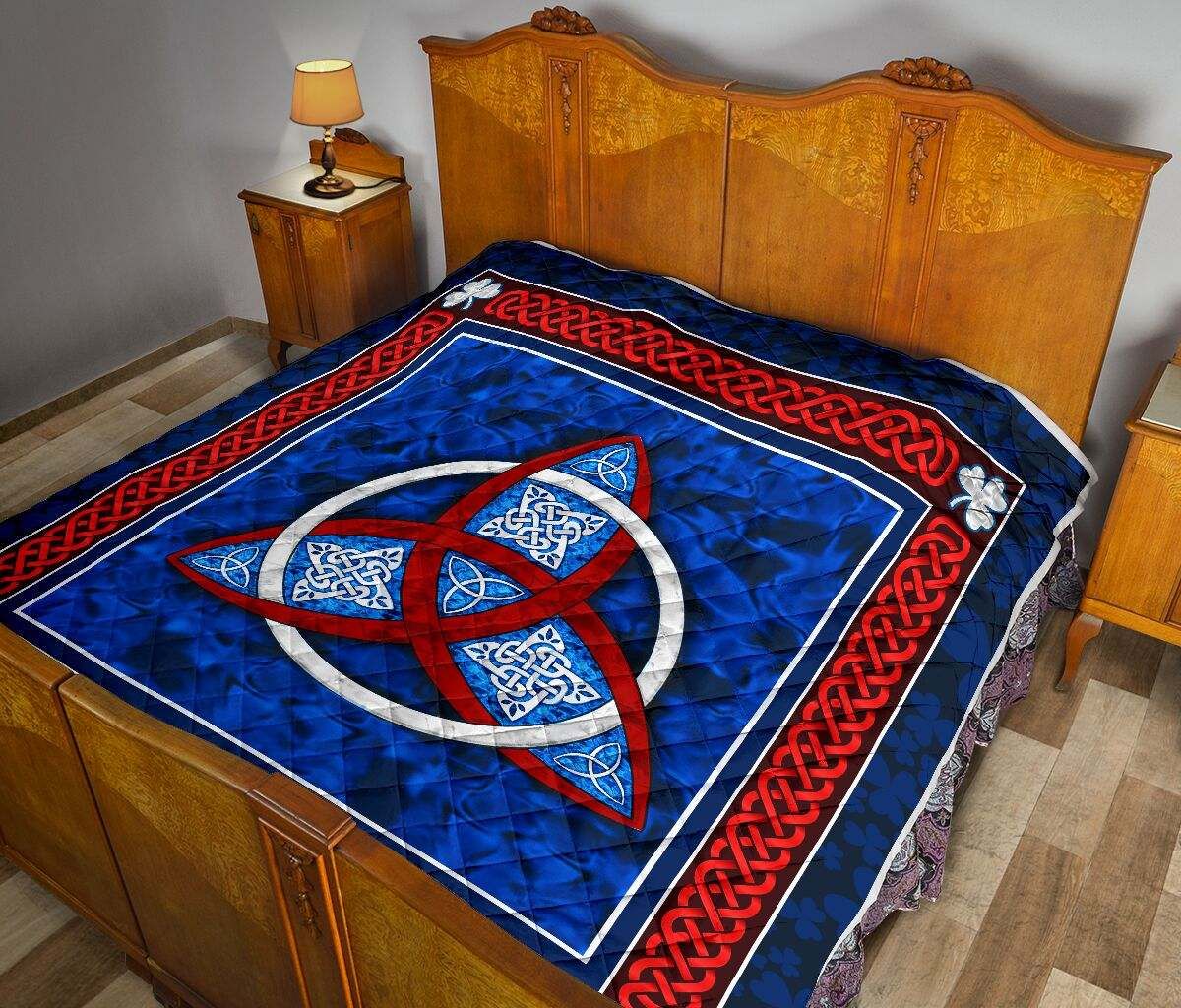 IRISH PROTECTION Quilt KD red white and blue DHC281111502DD