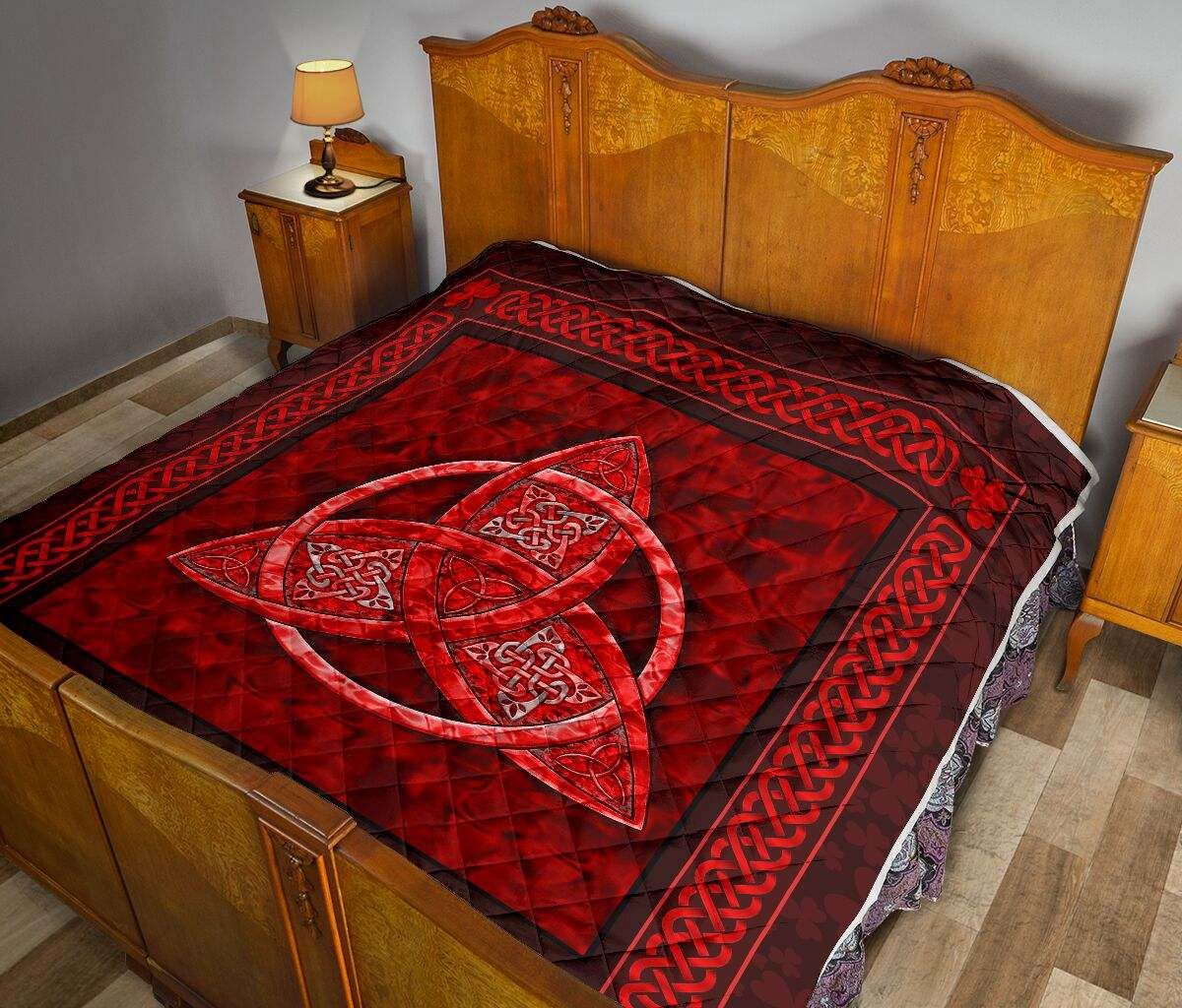 IRISH PROTECTION Quilt Red KD DHC281111435DD