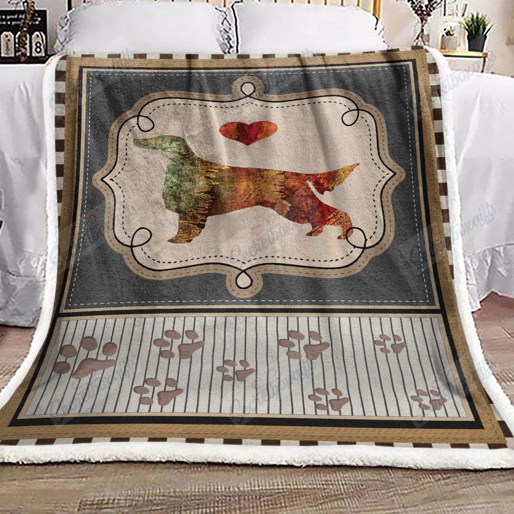 Irish Setter Fleece Blanket