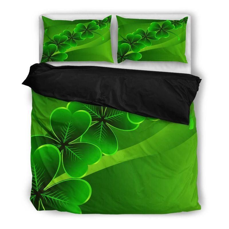 Irish Shamrock Green Shamrock St. Patrick’s Day Bedding Set