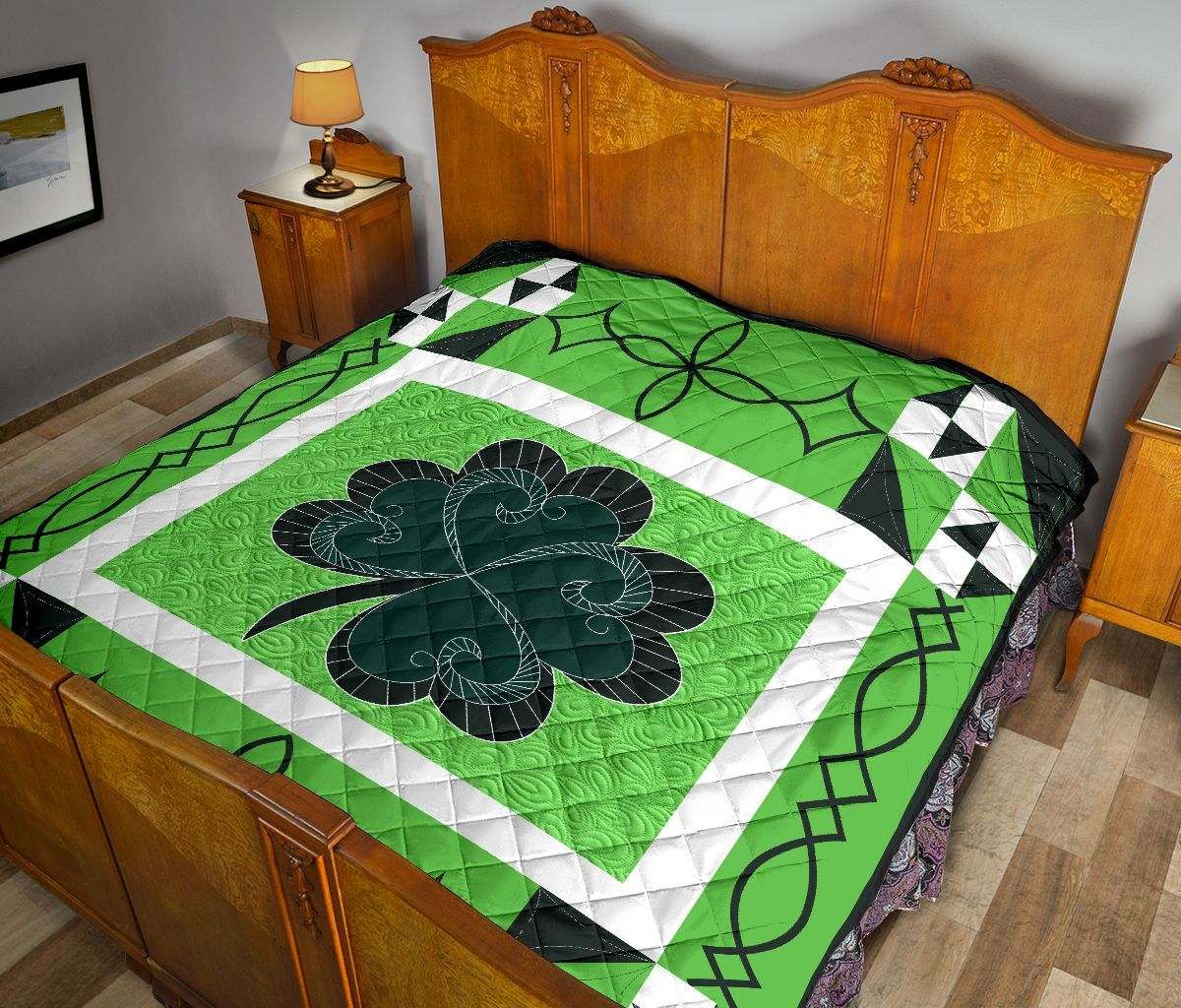 IRISH SHAMROCK QUILT DHC281111422DD