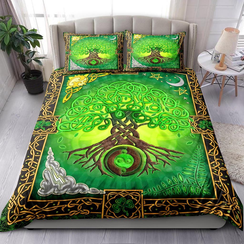 Irish Tree Of Life Bedding Set