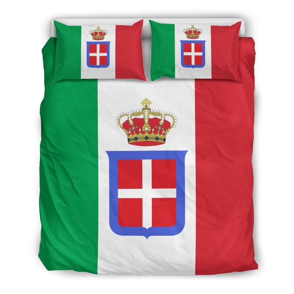 Italian Empire Flag Bedding Set