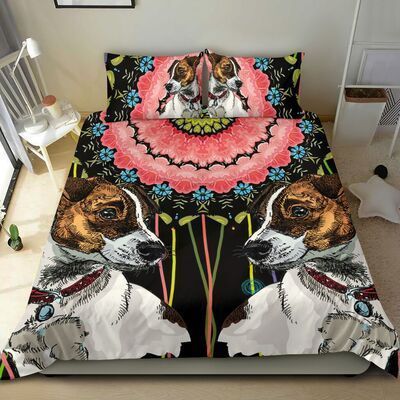 JACK RUSSELL BEIGE Bedding Set