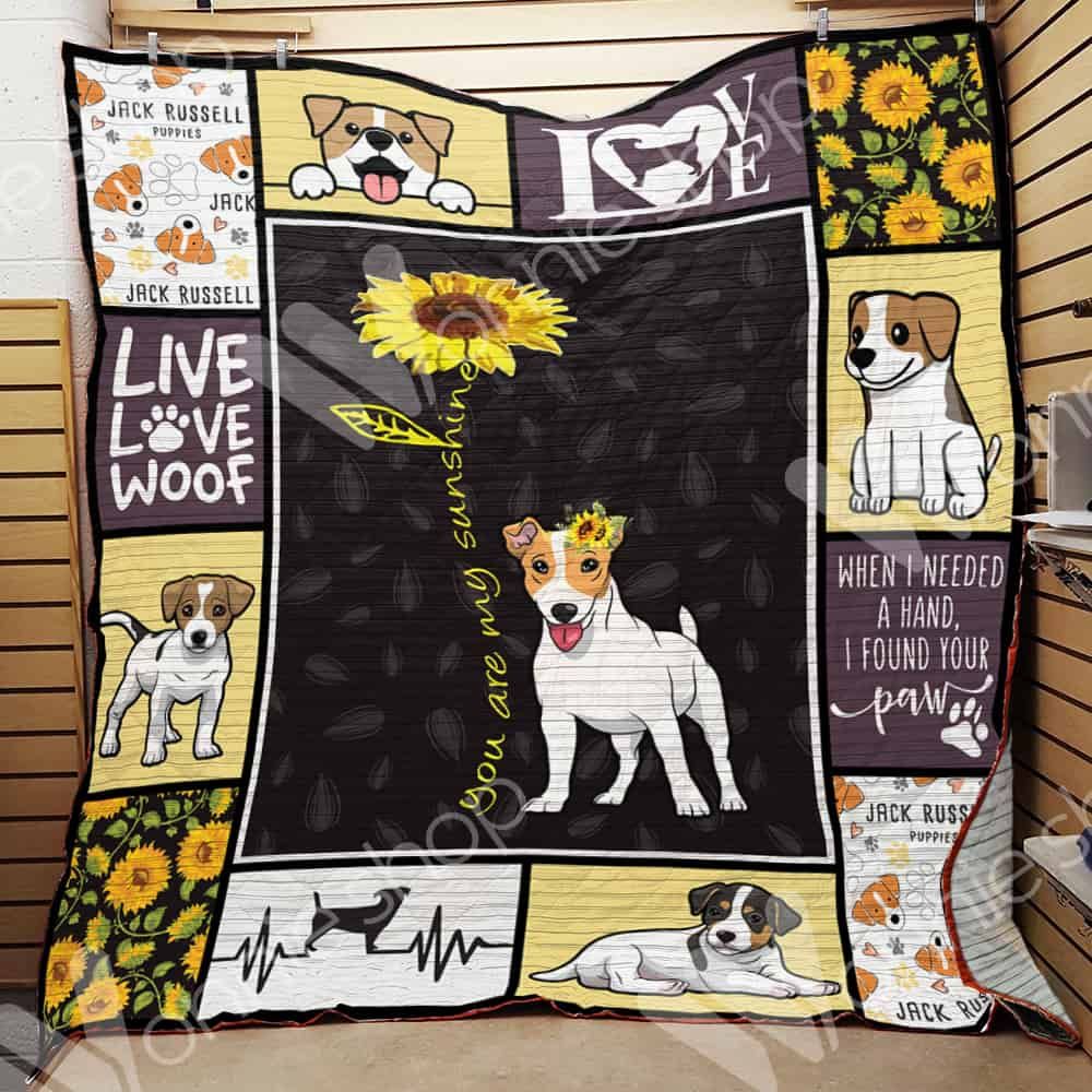 Jack Russell Dog Blanket LNT0612058 Quilt Blanket