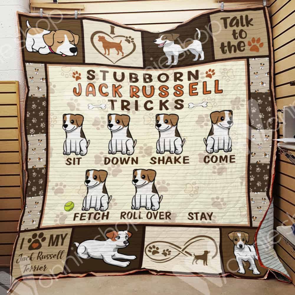 Jack Russell Dog Blanket LNT0712013 Quilt Blanket