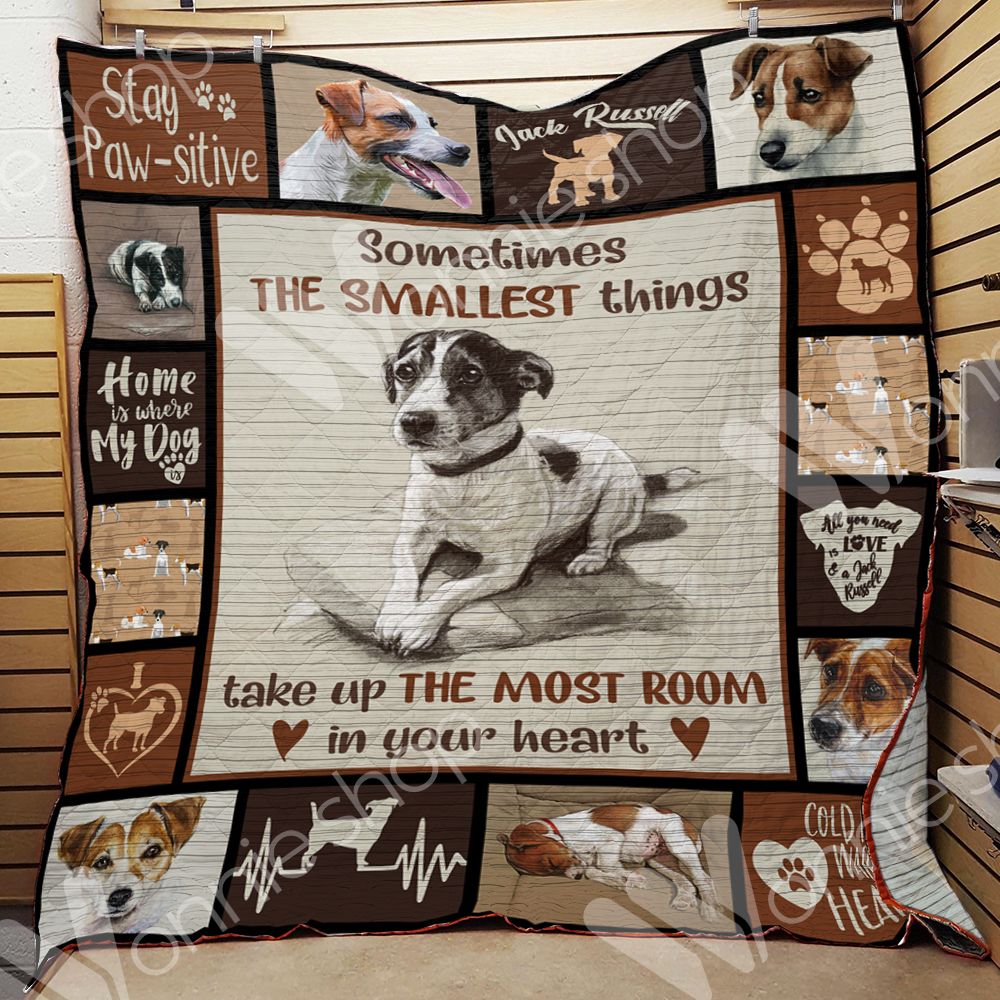 Jack Russell Dog Blanket LNT1112018 Quilt Blanket