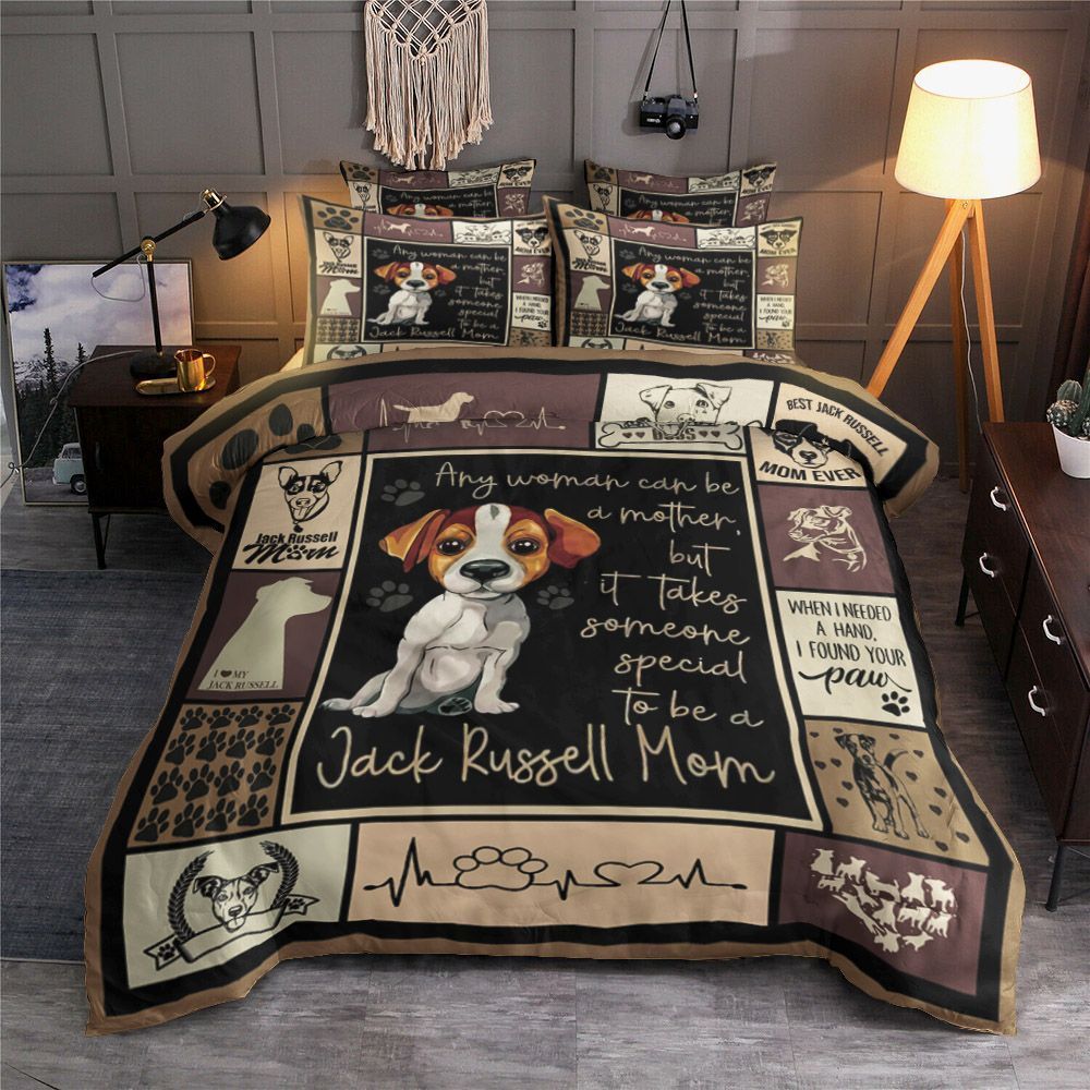Jack Russell Mom Bedding Set