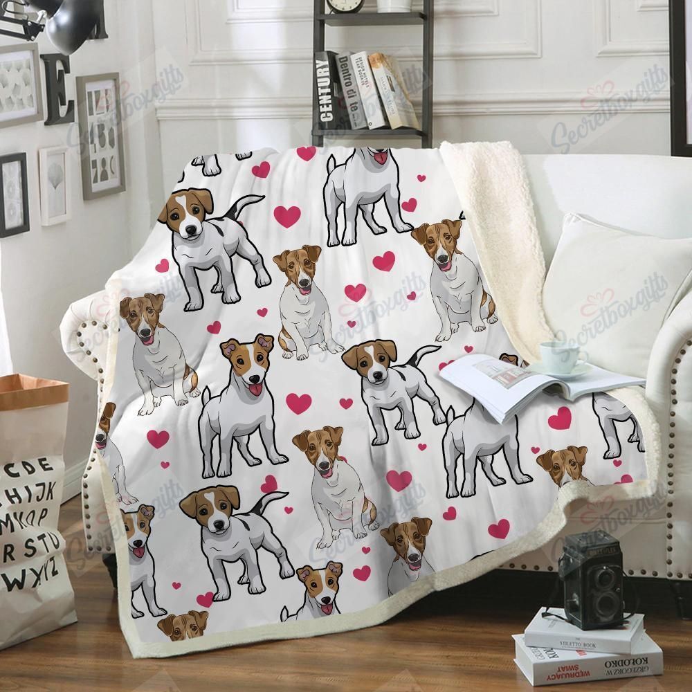 Jack Russell Terrie Fleece Blanket
