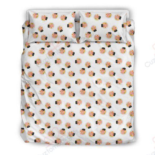 Japanese Ramen Pattern Printed Bedding Set