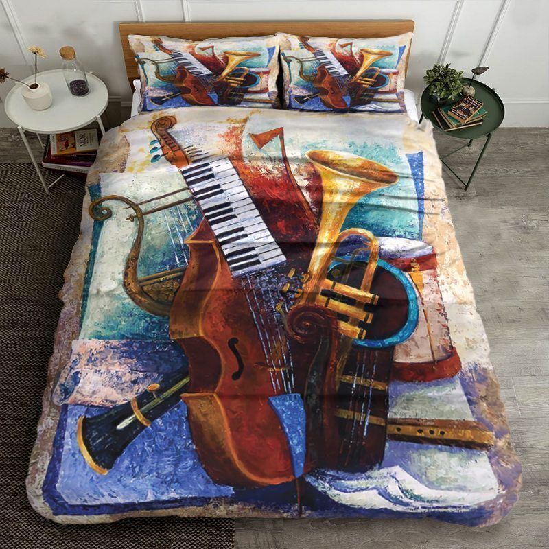 Jazz Music Bedding Set