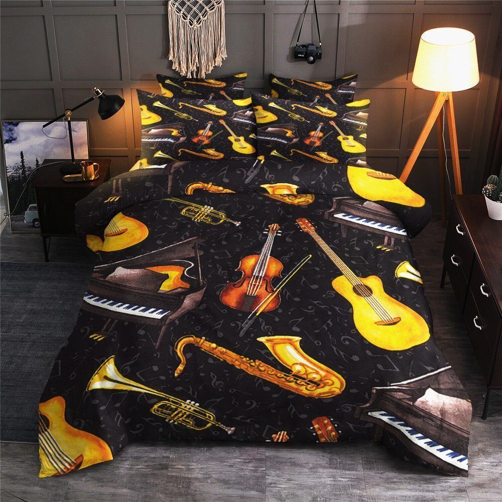 Jazz Music Bedding Set