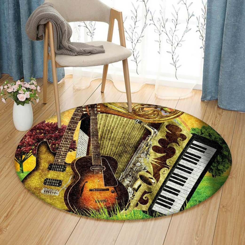 Jazz Round Carpet