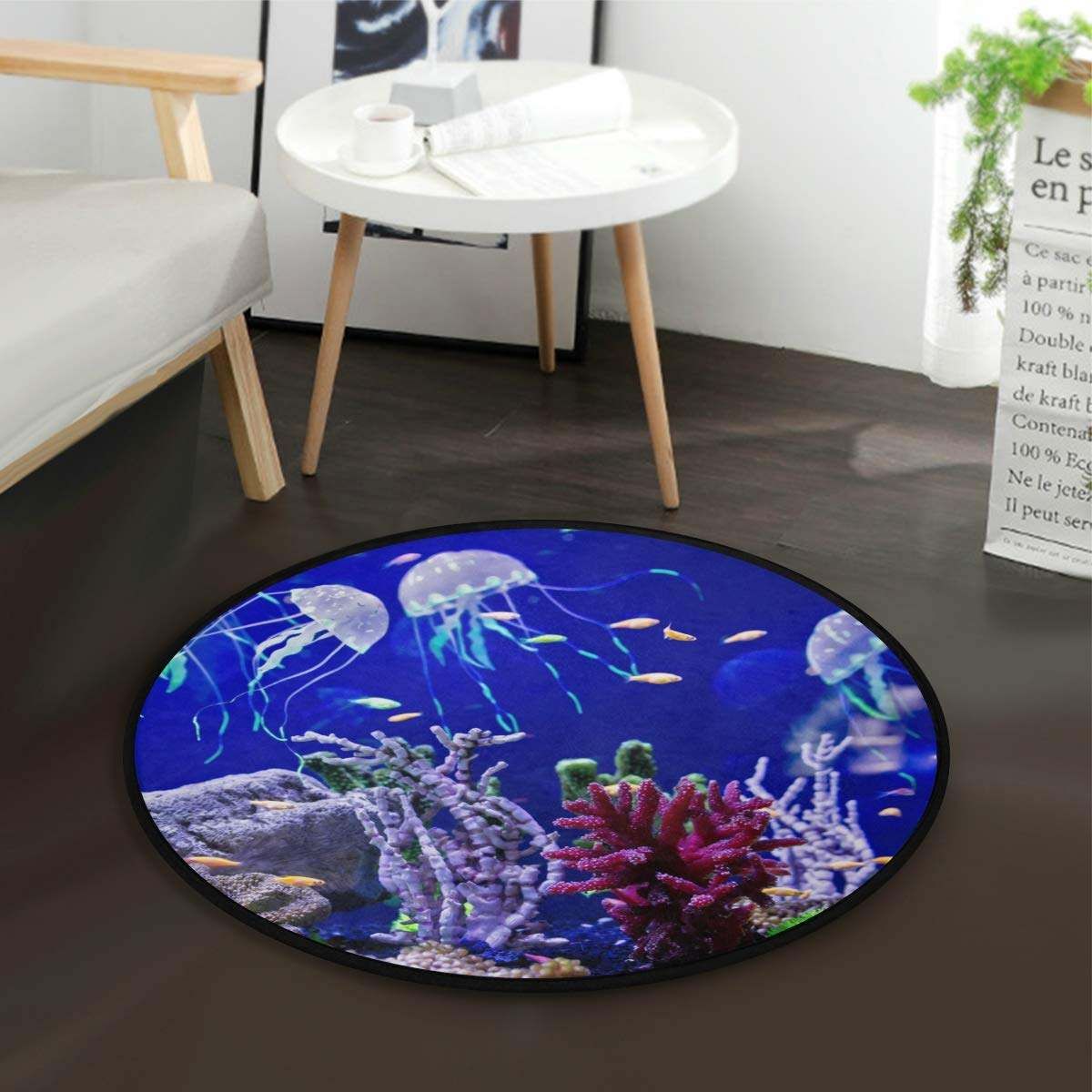 Jellyfish Round Carpet