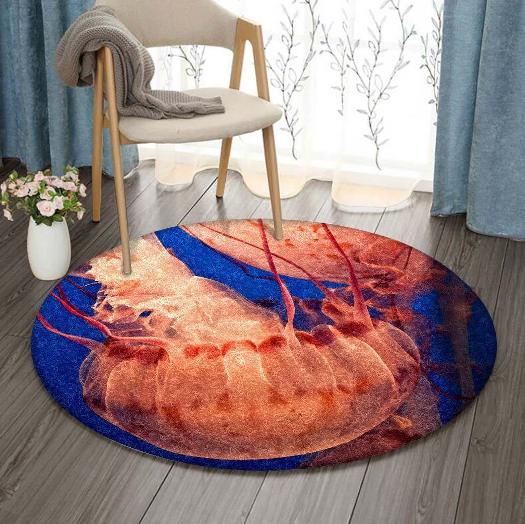 Jellyfish Round Carpet