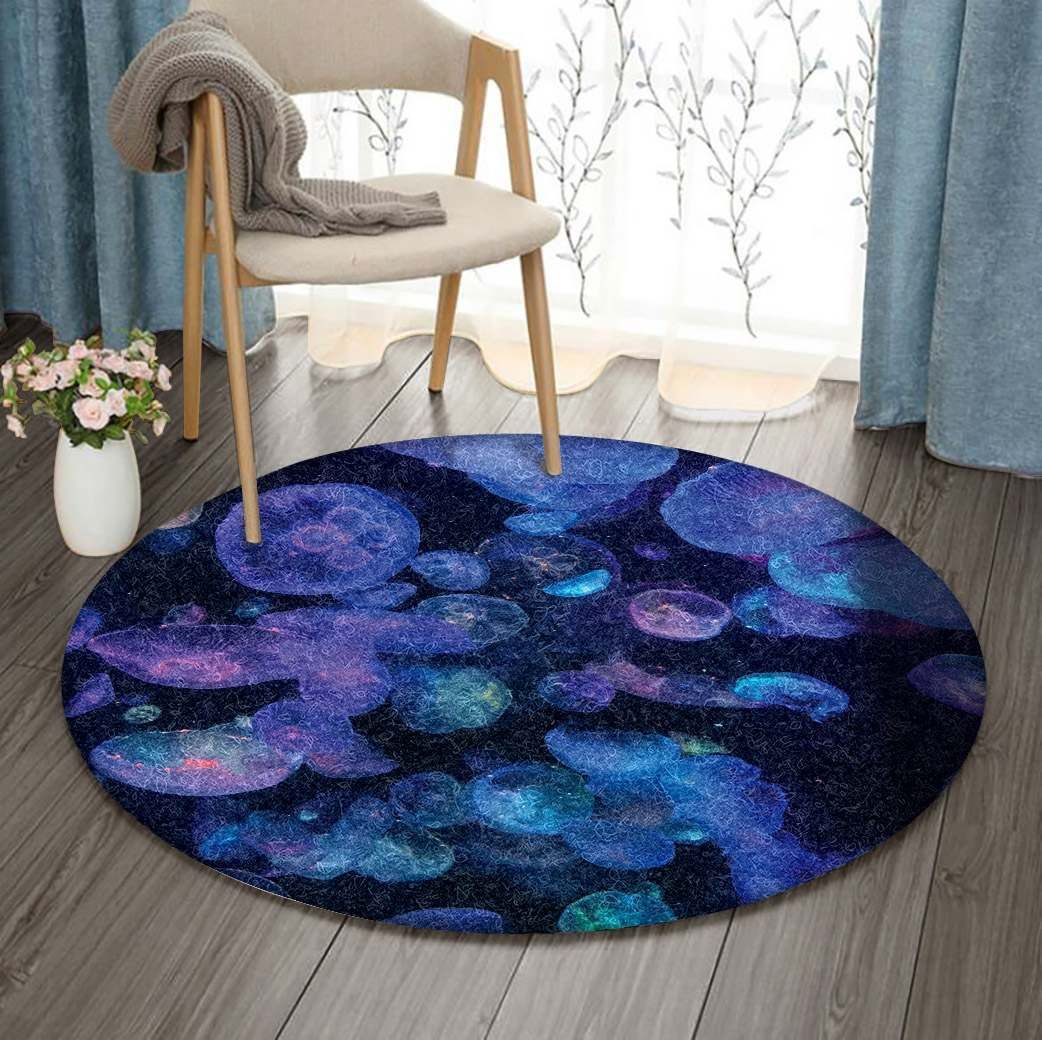 Jellyfish Round Carpet