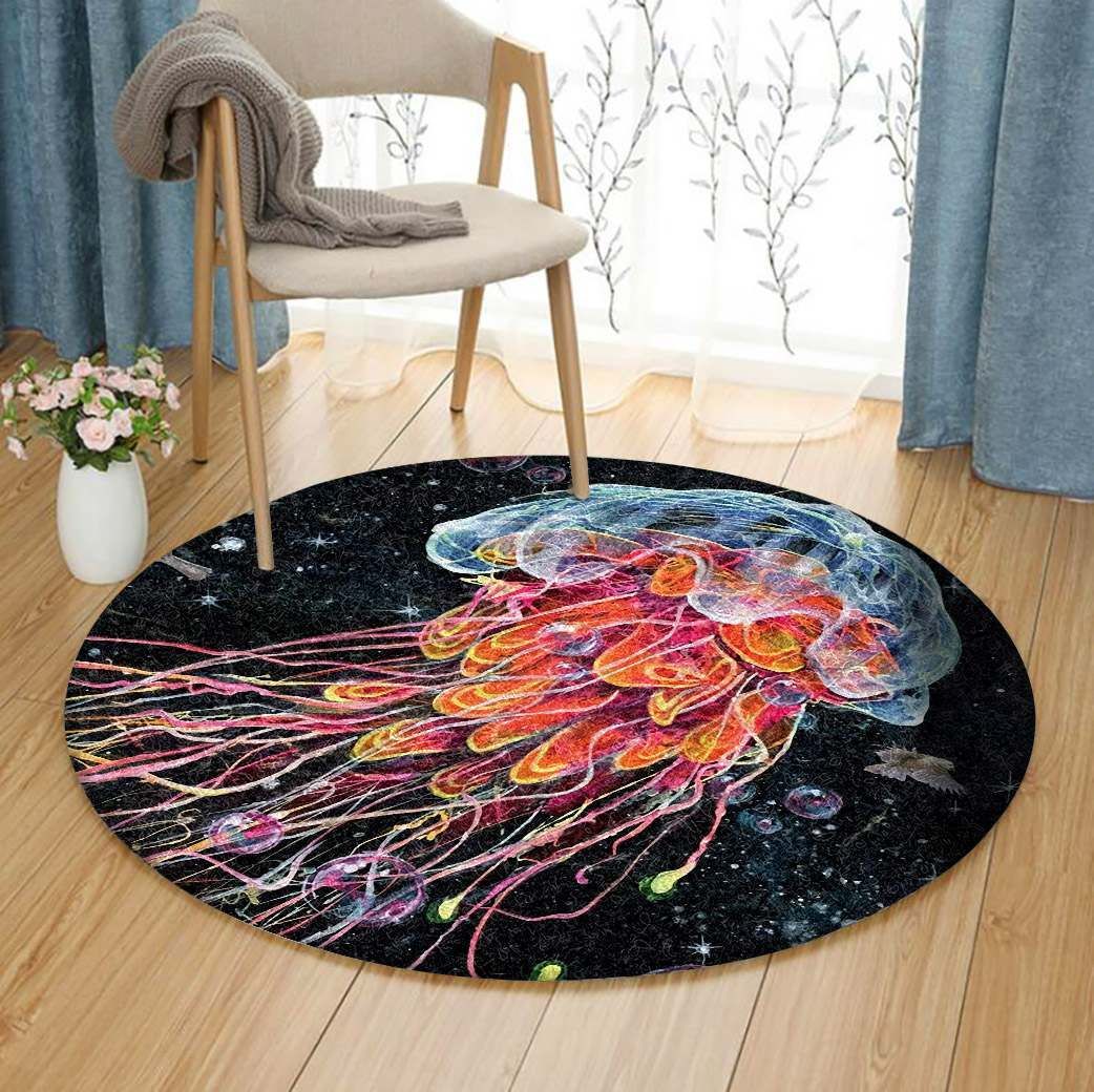 Jellyfish Round Carpet