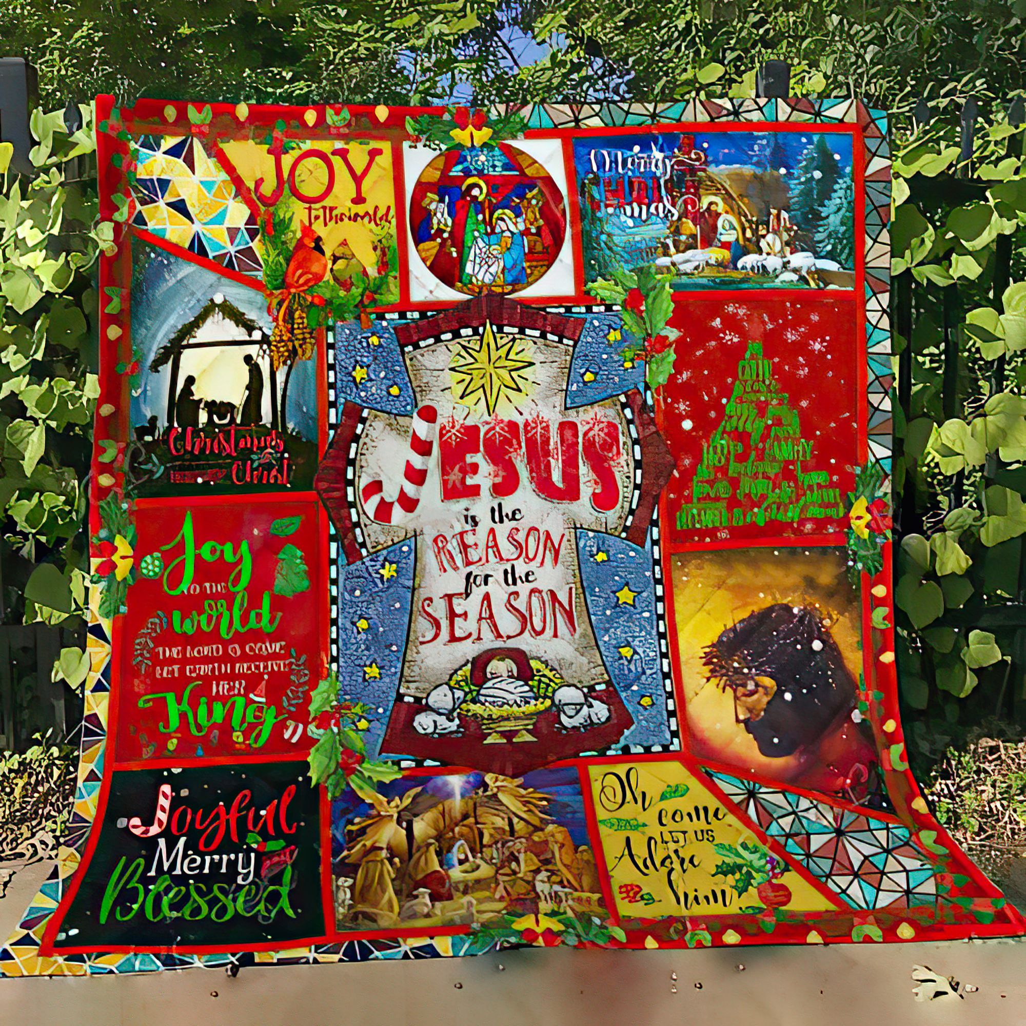Jesus Christmas DPC111107 Quilt Blanket