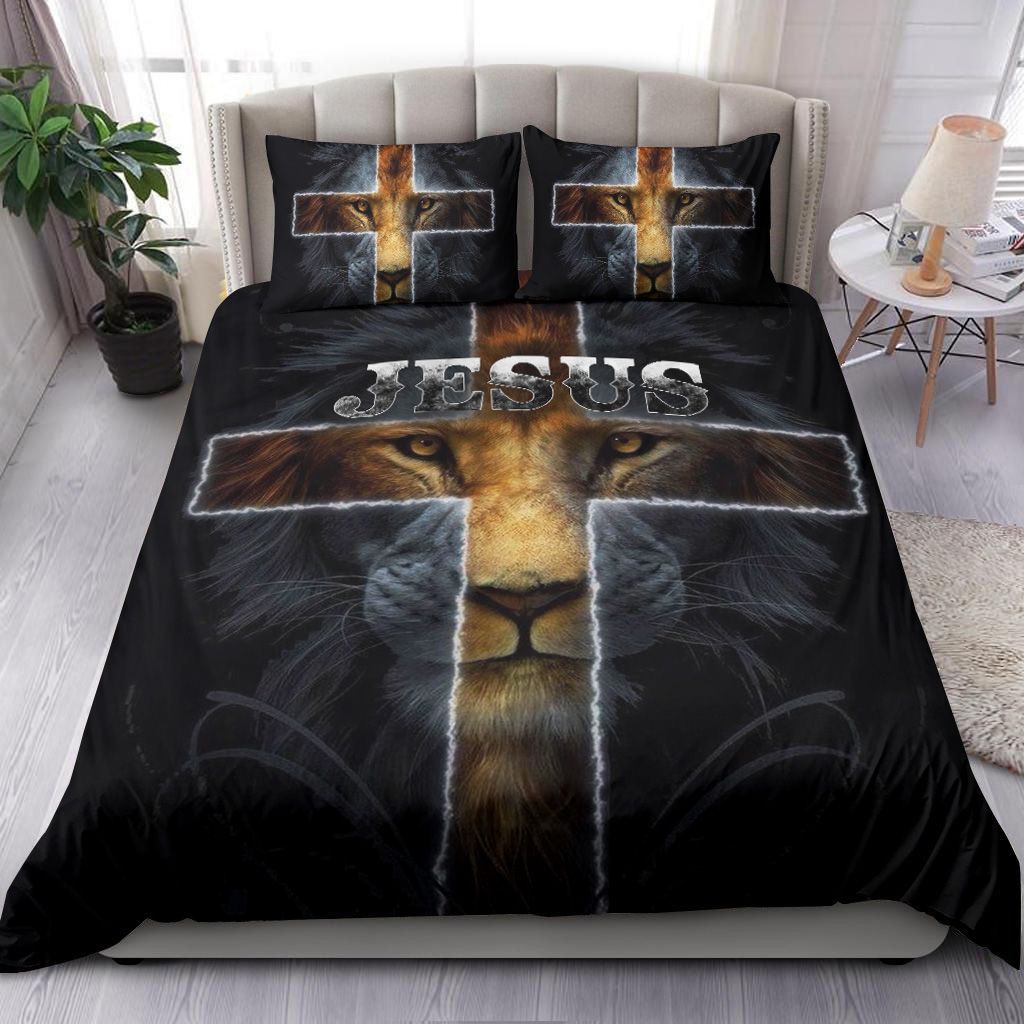 Jesus Is My God Bedding Set