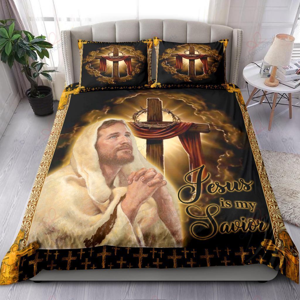 Jesus Is My Savior Bedding Set