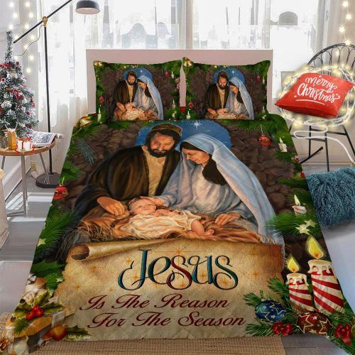 Jesus Is The Reason For The Christmas Season Bedding Set