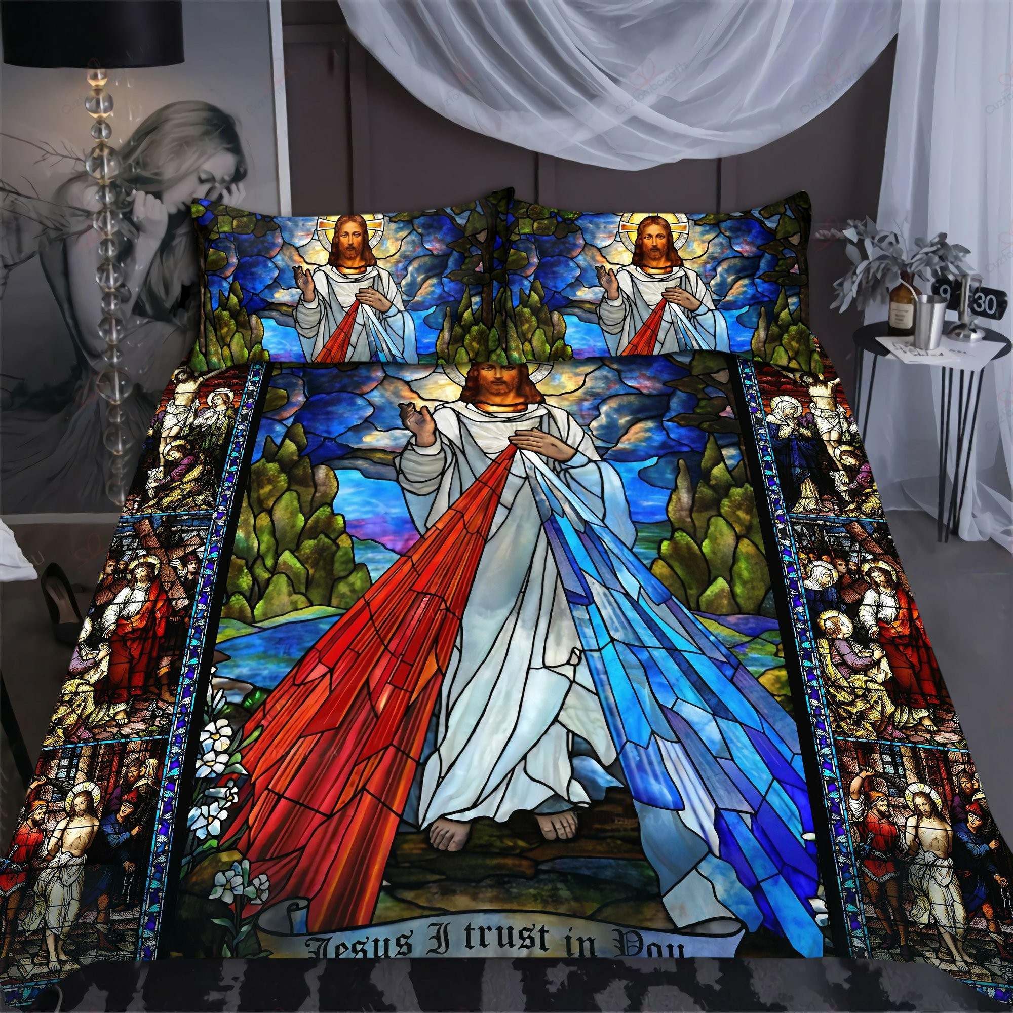 Jesus Bedding Set