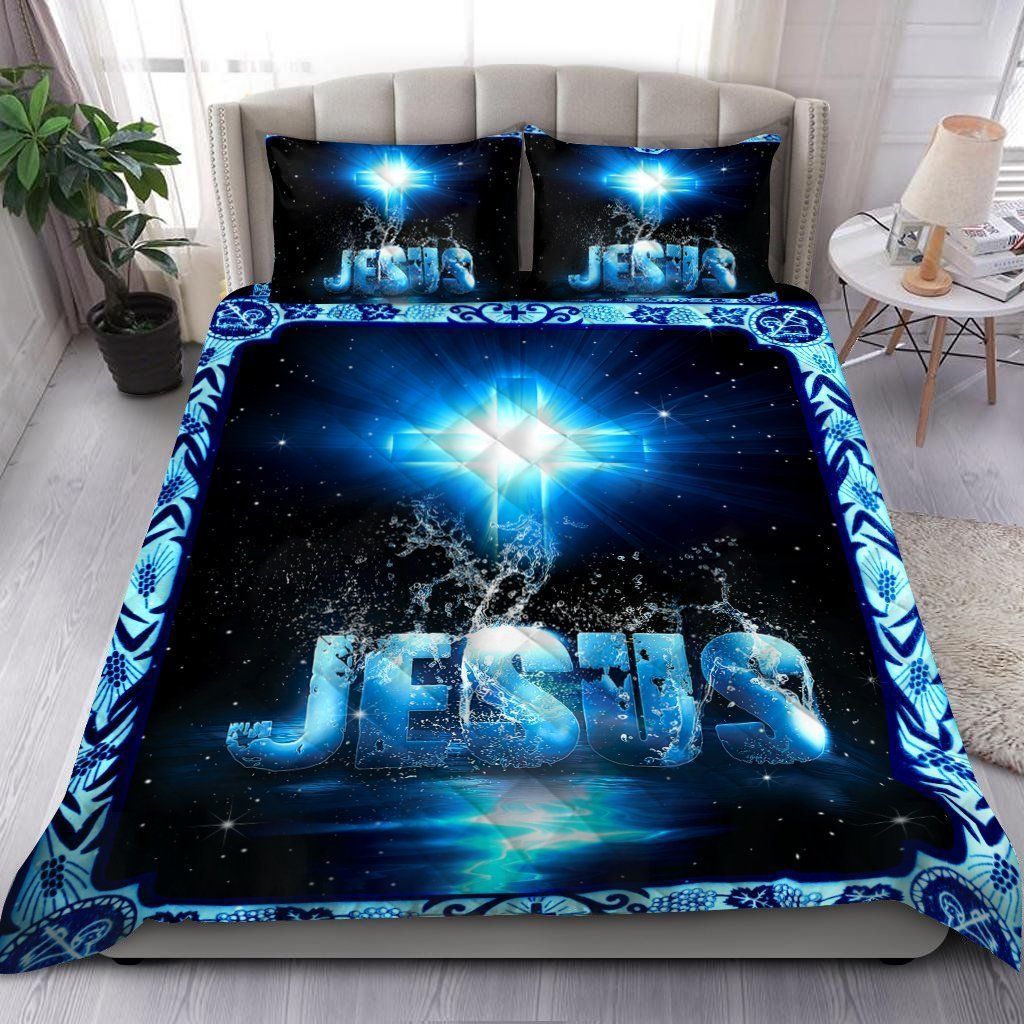 Jesus Light Of Life Bedding Set