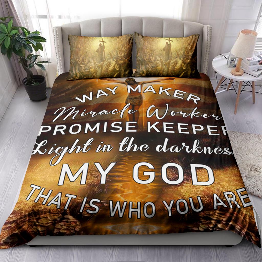 Jesus My God That Is Who You Are Bedding Set