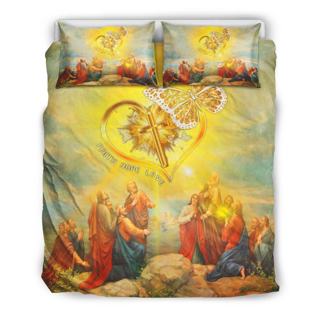 Jesus, The Way, The Truth, The Life Bedding Set