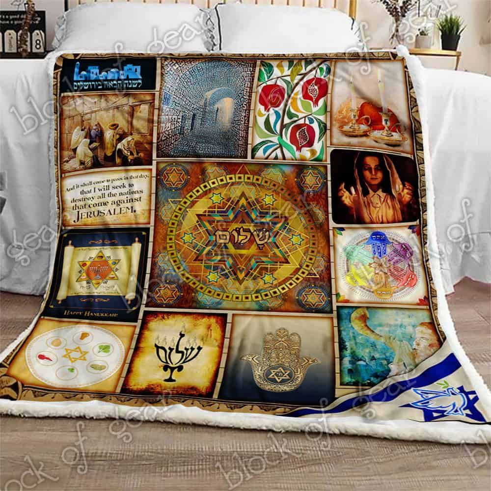 Jewish Fleece Blanket