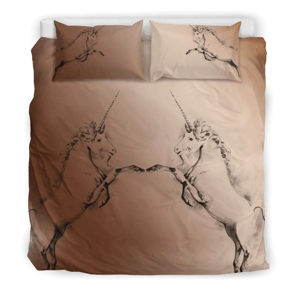 Jumping Unicorn Bedding Set