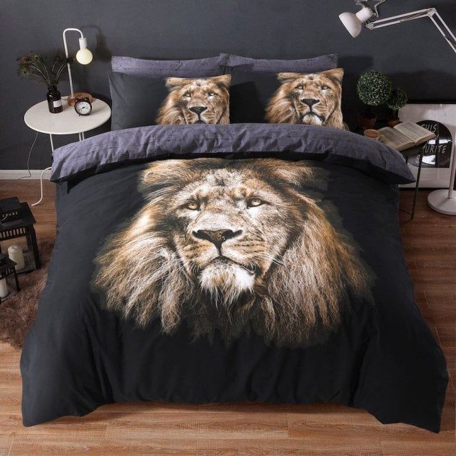Jungle Lion Bedding Set