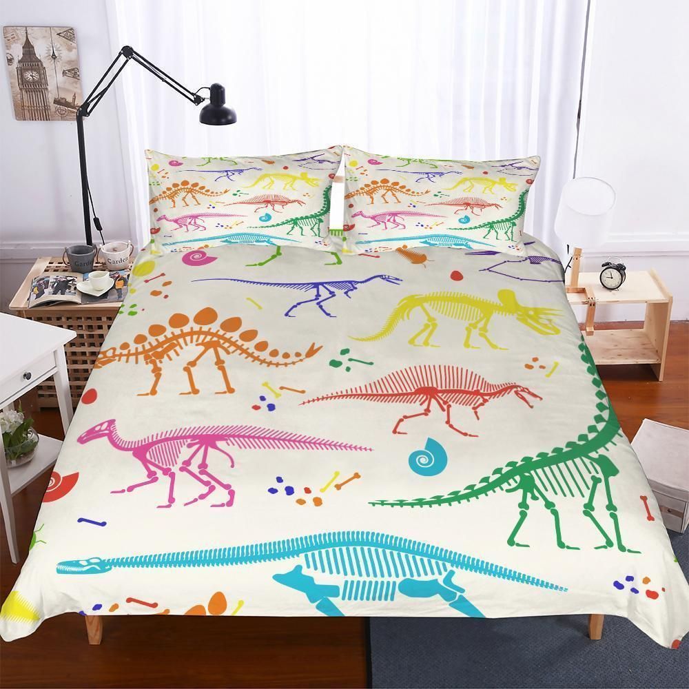 Jurassic Dinosaur 3 Pieces In Bedding Set