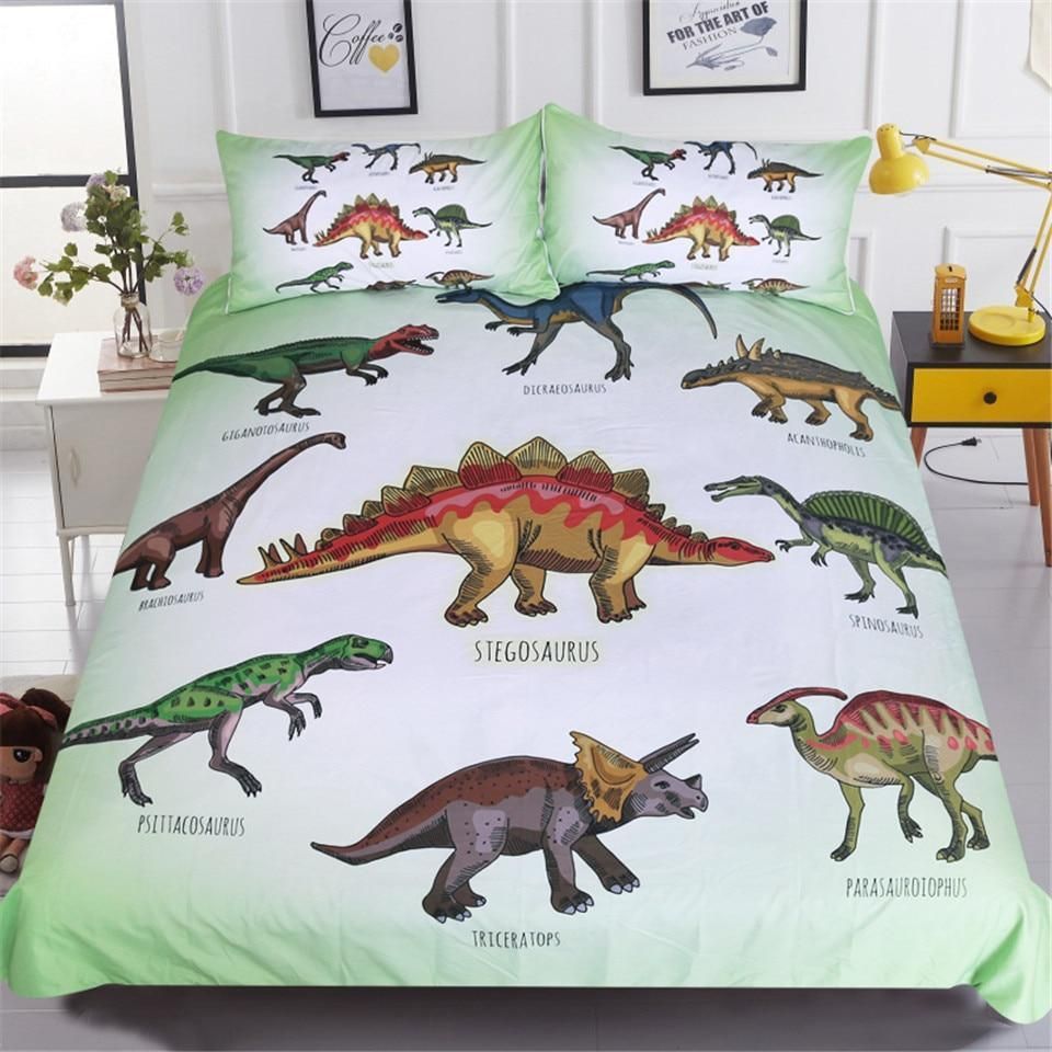 Jurassic Dinosaur Pattern Bedding Set