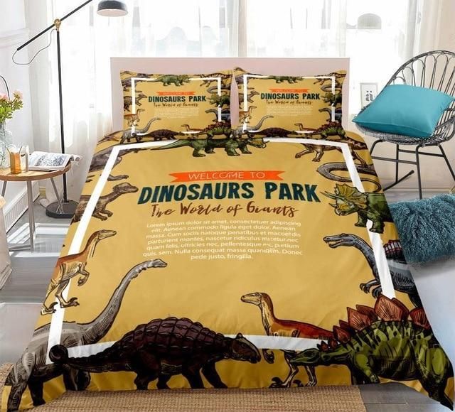 Jurassic Park Love Dinosaur Bedding Set