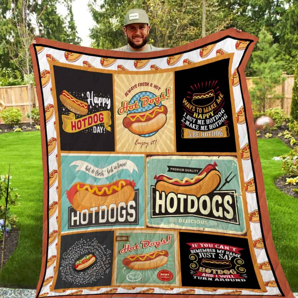 Just Say Hot Dog Quilt Ss023 Dhc11121471Dd