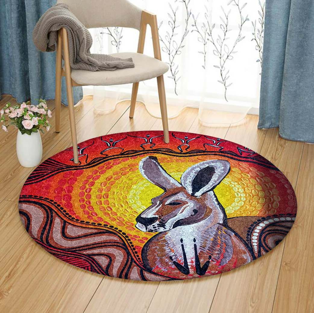 Kangaroo Round Carpet