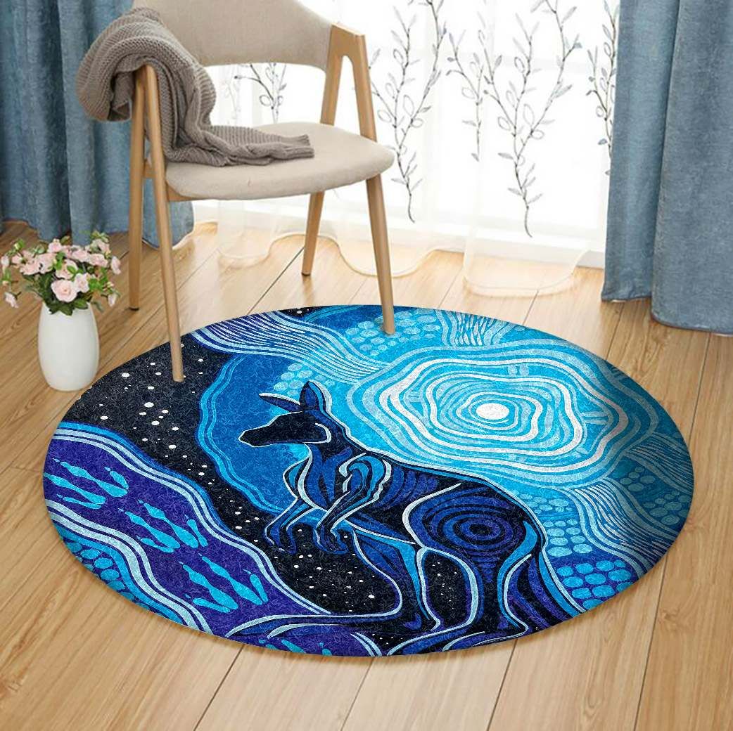 Kangaroo Round Carpet