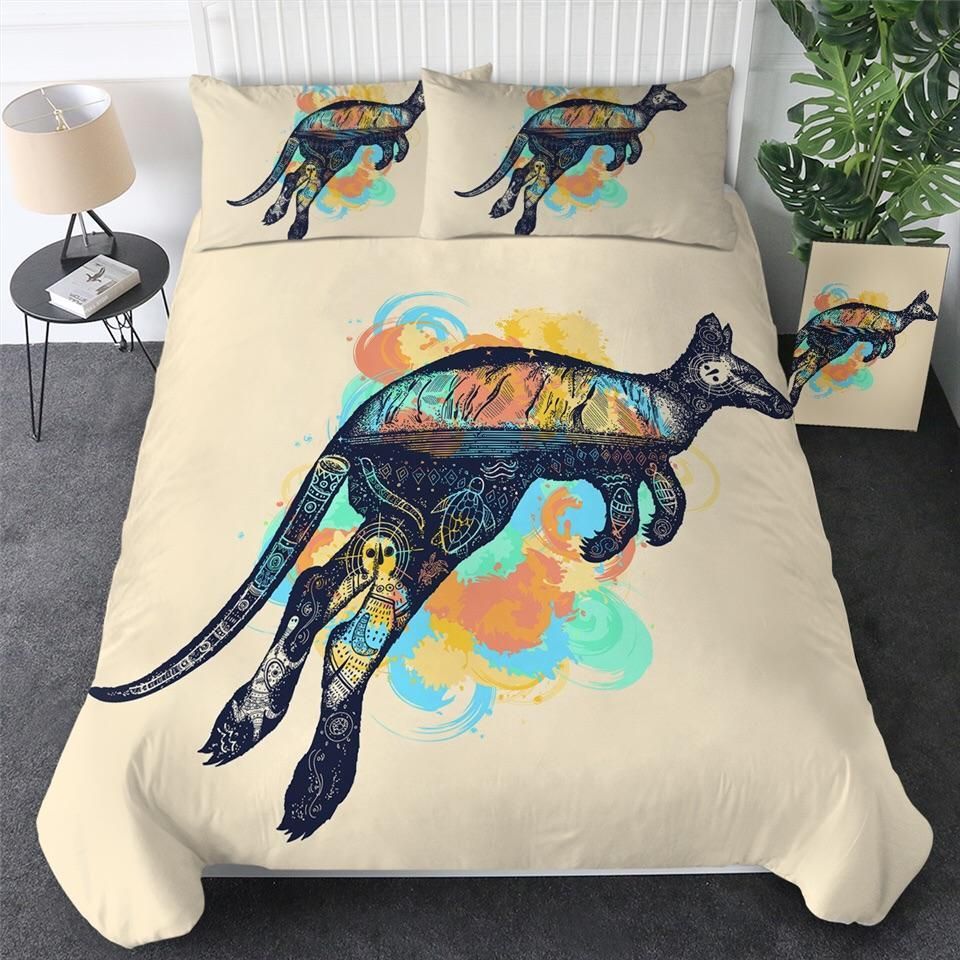 Kangaroo Dreamtime Bedding Set