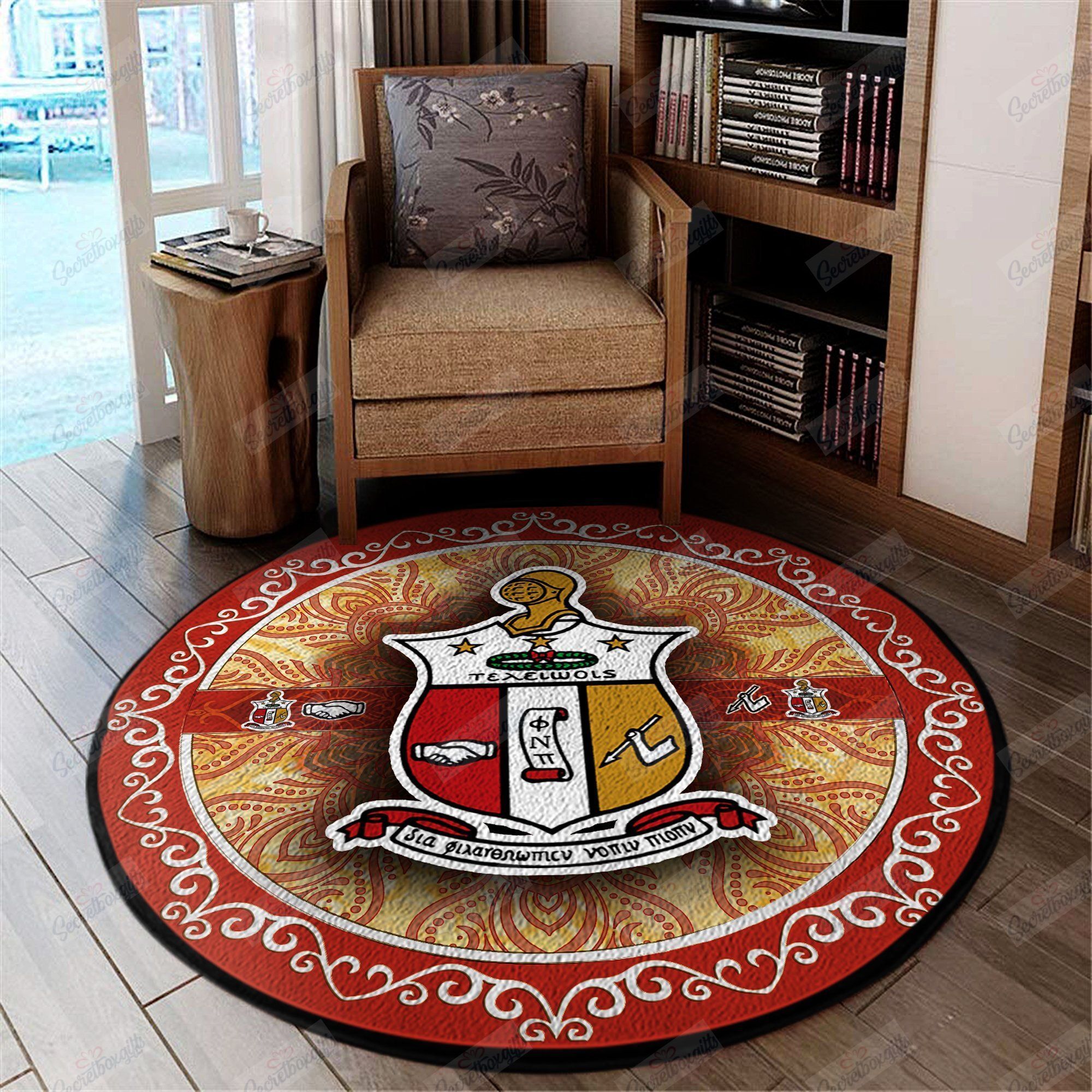Kappa Alpha Psi Round Carpet