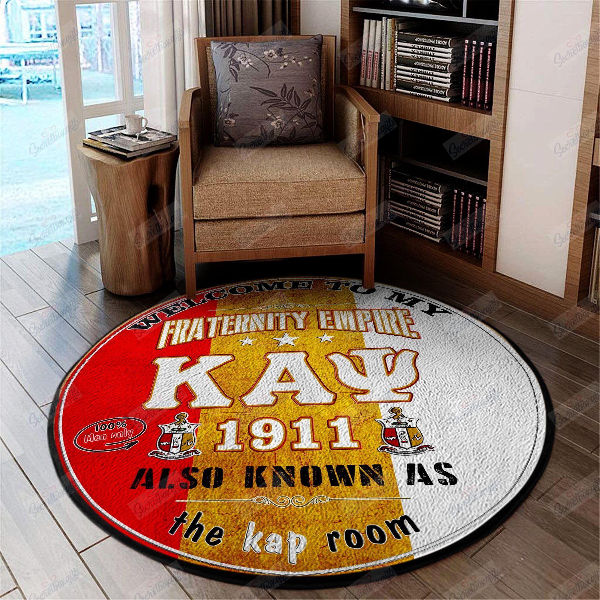 Kappa Alpha Psi Round Carpet