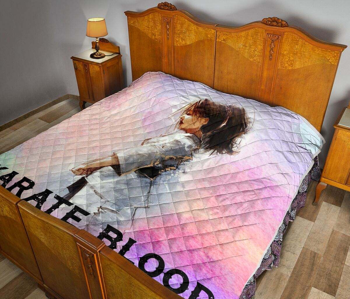 karate blood runs through my veins quilt DHC281111040DD