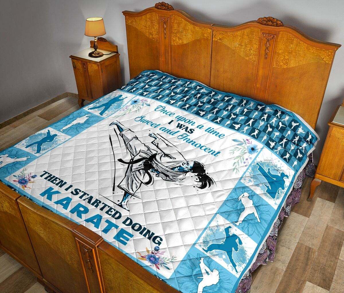 KARATE One upon a time Quilt blue KD DHC281111045DD