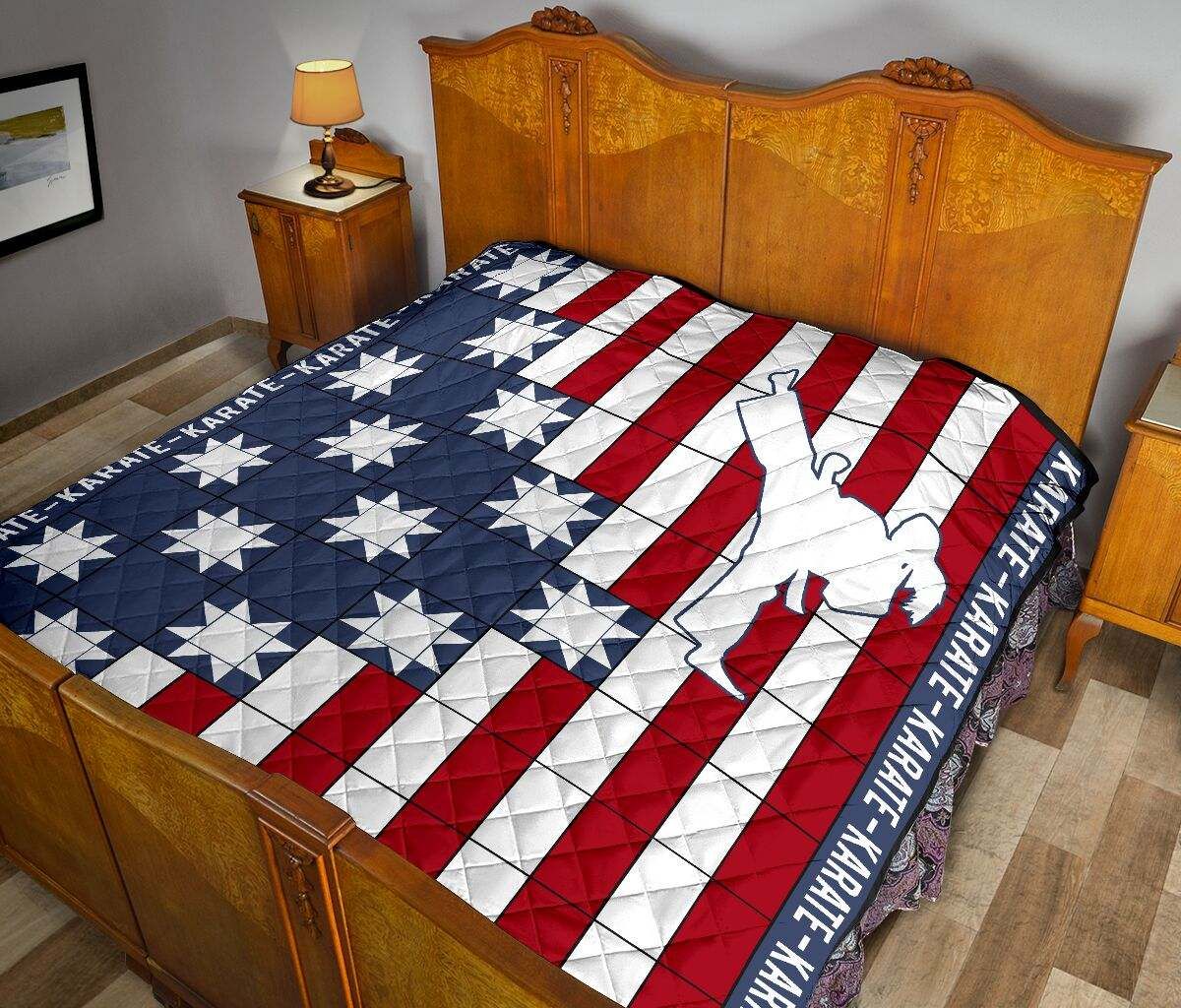 KARATE USA PATRIOTIC QUILT DHC281111140DD