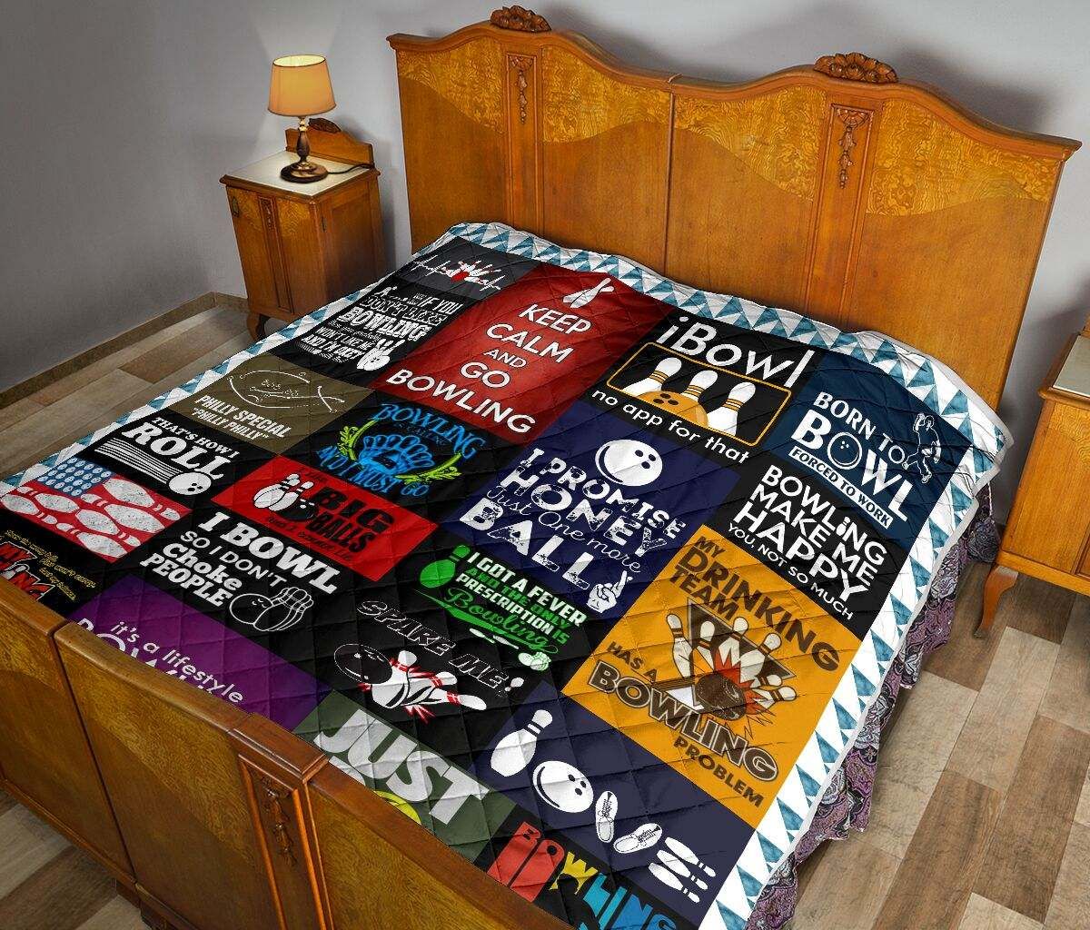 KEEP CALM AND GO BOWLING Pattern – Quilt DHC281111337DD