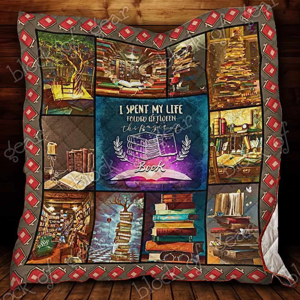 Keep Reading Book CL19100496MDQ Quilt Blanket