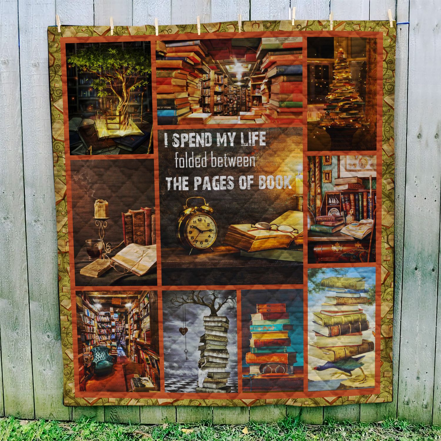 Keep Reading Book NI2101009YA Quilt Blanket